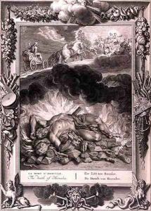 The Death of Hercules, 1731