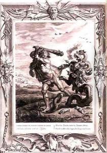 Hercules Fights the Lernian Hydra, 1731