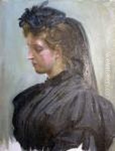 Jeune Femme En Noir - view 1