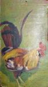 Etude De Coq by Raphael-Leon Leguilloux