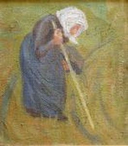 La Fermiere by Raphael-Leon Leguilloux