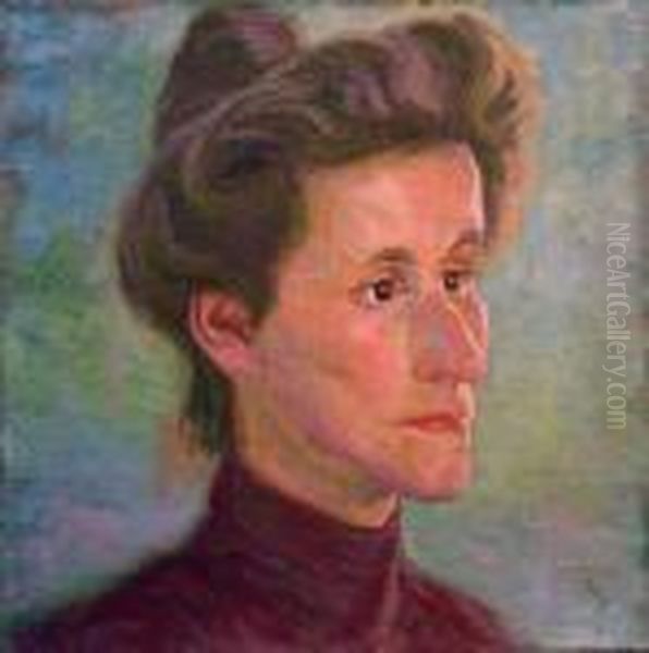 Portrait De Femme Au Chignon - view 1