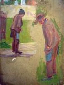 Les Deux Petits Vieux by Raphael-Leon Leguilloux