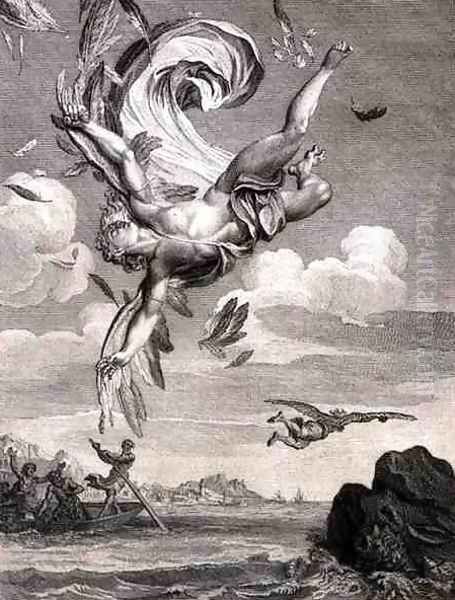 The Fall of Icarus, 1731 - view 1