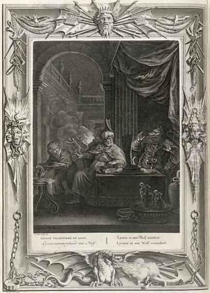 Lycaon Metamorphosed into a Wolf, 1731 - view 1