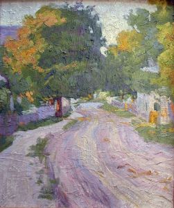 Le Chemin Aux Grands Arbres by Raphael-Leon Leguilloux