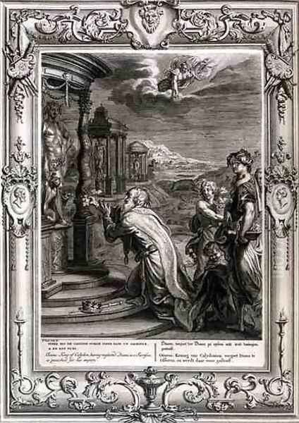Oeneus, King of Calydon, Having Neglected Diana in a Sacrifice is Punished for his Impiety, 1731 - view 1