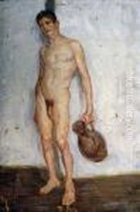 Academie De Jeune Homme / Petit Garcon Dans Un Interieur