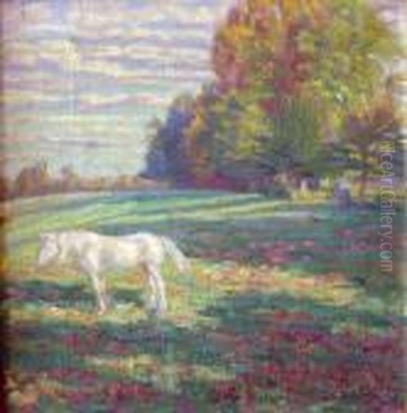 Cheval Dans Un Paysage - view 1