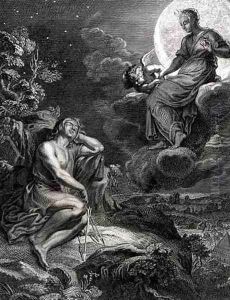 The Moon and Endymion, 1731 by Bernard Picart