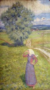 Fermiere Dans Le Chemin Fermiere Dans Le Chemin