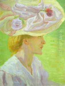 Portrait De Femme Au Chapeau thumbnail