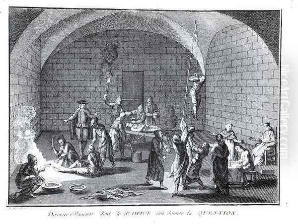 The Questioning, 1722 - view 1