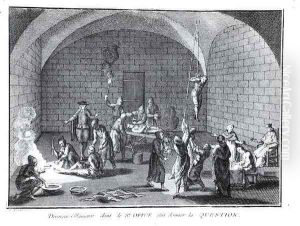 The Questioning, 1722 by Bernard Picart