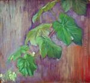 Etude De Feuille De Vigne by Raphael-Leon Leguilloux