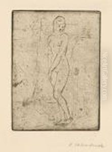Sinnendesmadchen by Wilhelm Lehmbruck