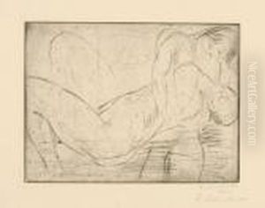 Das Toteweib by Wilhelm Lehmbruck