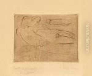 "paolo Und Francesca" by Wilhelm Lehmbruck