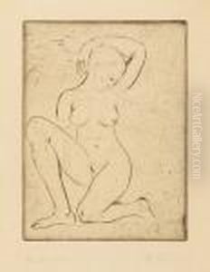 Kniende, Klein by Wilhelm Lehmbruck