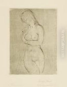 Junges Weib, Sich Umwendend by Wilhelm Lehmbruck