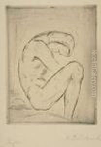 Buser. 1912 by Wilhelm Lehmbruck