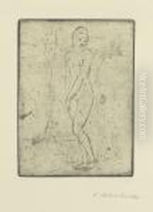Sinnendes Madchen by Wilhelm Lehmbruck