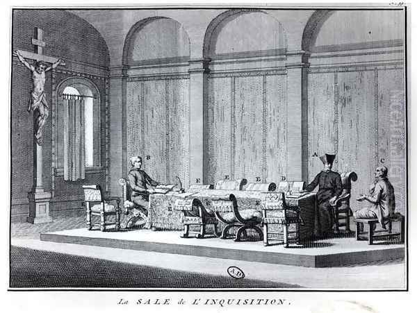 The Room of the Roman Inquisition, 1722 - view 1