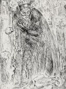 Macbeth V by Wilhelm Lehmbruck