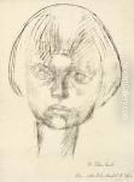 "knabenkopf En Face (manfred L.)". 1920 - view 1