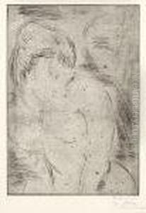 Der Traum Des Weibes. by Wilhelm Lehmbruck
