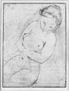 Sclafenders Madchen by Wilhelm Lehmbruck
