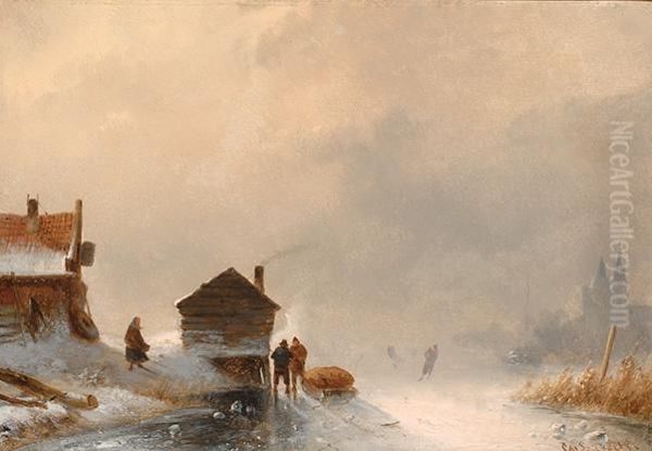 A Cold Winter's Day On The Ice - view 1