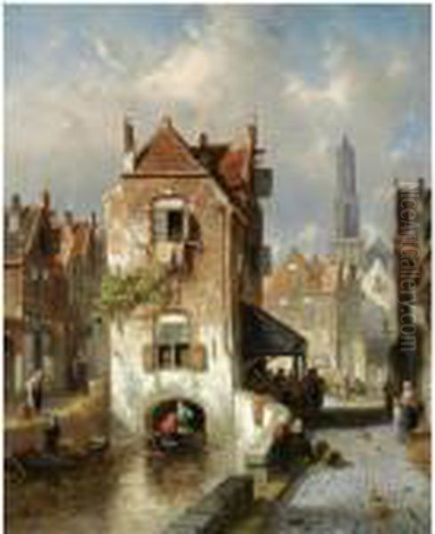 A View Of Utrecht, The Dom Tower In The Distance - view 1