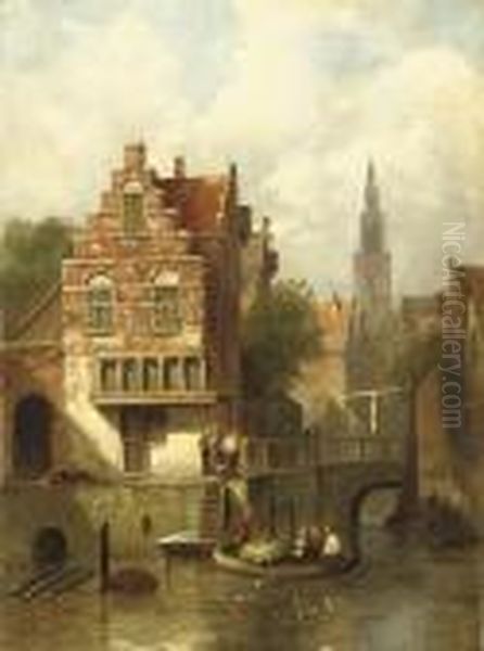 Daily Life In A Dutch Town - view 1