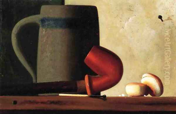 Still Life with Mug, Pipe and Oyster Crackers - view 1