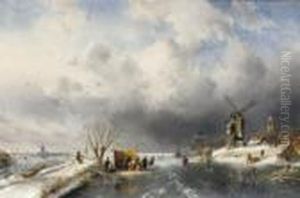 At The 'koek En Zopie' In A Panoramic Winter Landscape