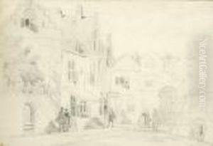 A View Of Delft by Charles Henri Leickert