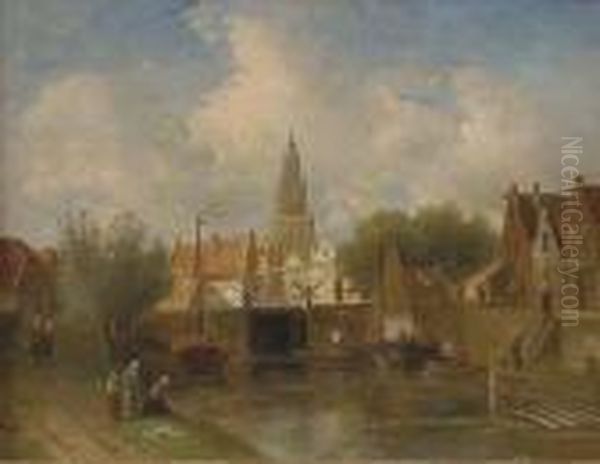 Summer In A Dutch Town - view 1