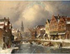 The Verdronkenoord, Alkmaar, In Winter