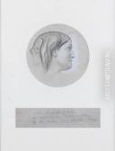 Portrait Study Of Mrs Sutherland-orr, Theartist's Sister