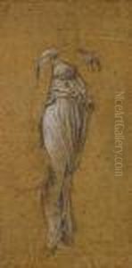 Study For The Central Figure In by Frederick Leighton