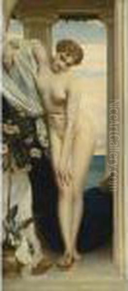 Venus Disrobing For The Bath - view 1
