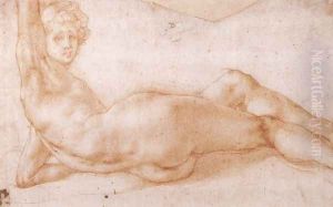 Hermaphrodite Figure 1538-43 by (Jacopo Carucci) Pontormo