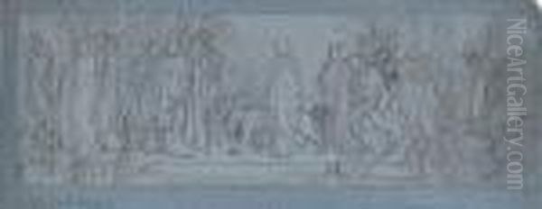 Study For The Syracusan Bride Pencil - view 1