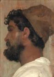 Study Of A Head For 'captive Andromache'