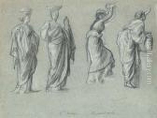 Study For 'captive Andromache' - view 1