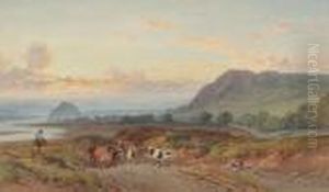 Dumbarton Rock From The East by William Leighton Leitch