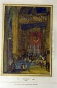 The Grandaltar, Cathedral Of Seville by William Leighton Leitch