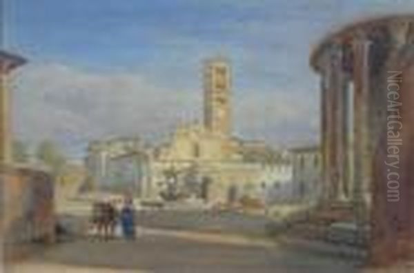 Vesta Temple, Rome - view 1