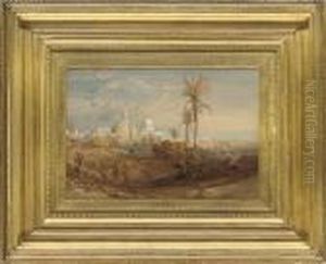 The Church Of The Holy Sepulchre, Jerusalem by William Leighton Leitch